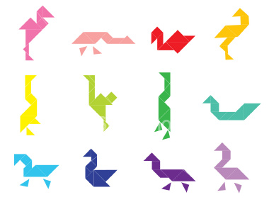 [Jeu] Association d'images Ist2_3601385-tangram-birds-set-001-2